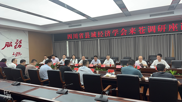 城镇发展工作委员会携手央企在苍溪县调研
