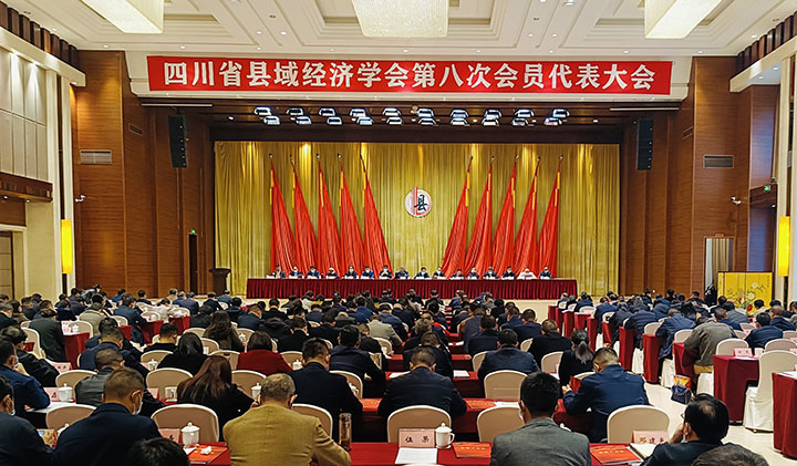 四川省县域经济学会第八次会员代表大会圆满举行